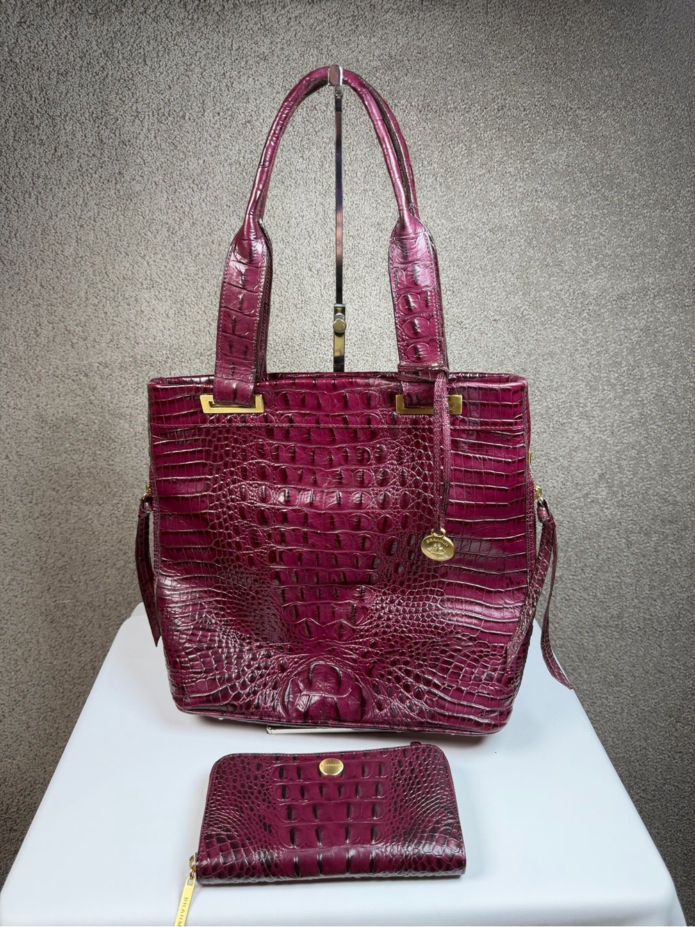 Brahmin Melbourne Tote And zip Wallet NWOT